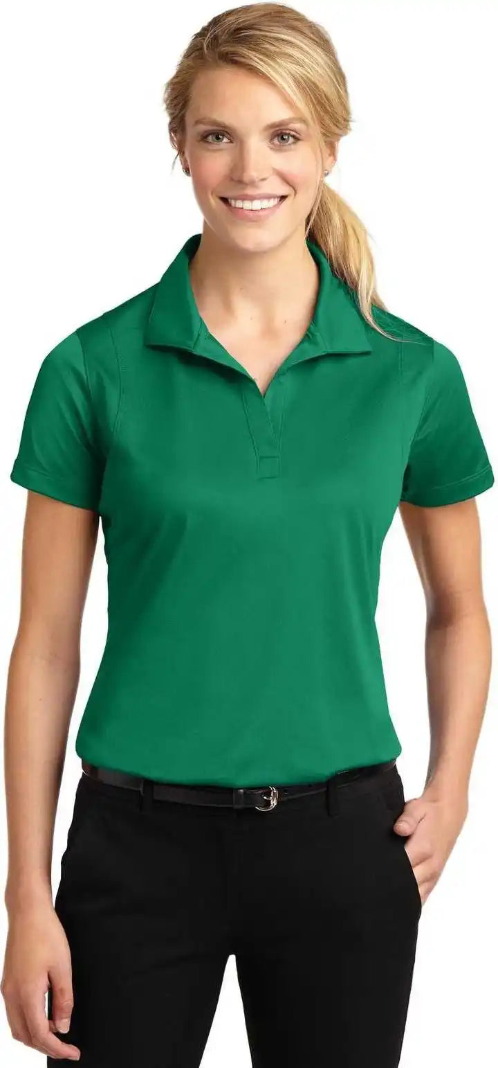 Sport Tek Lst650 Ladies Micropique Wick Polo Kelly Green