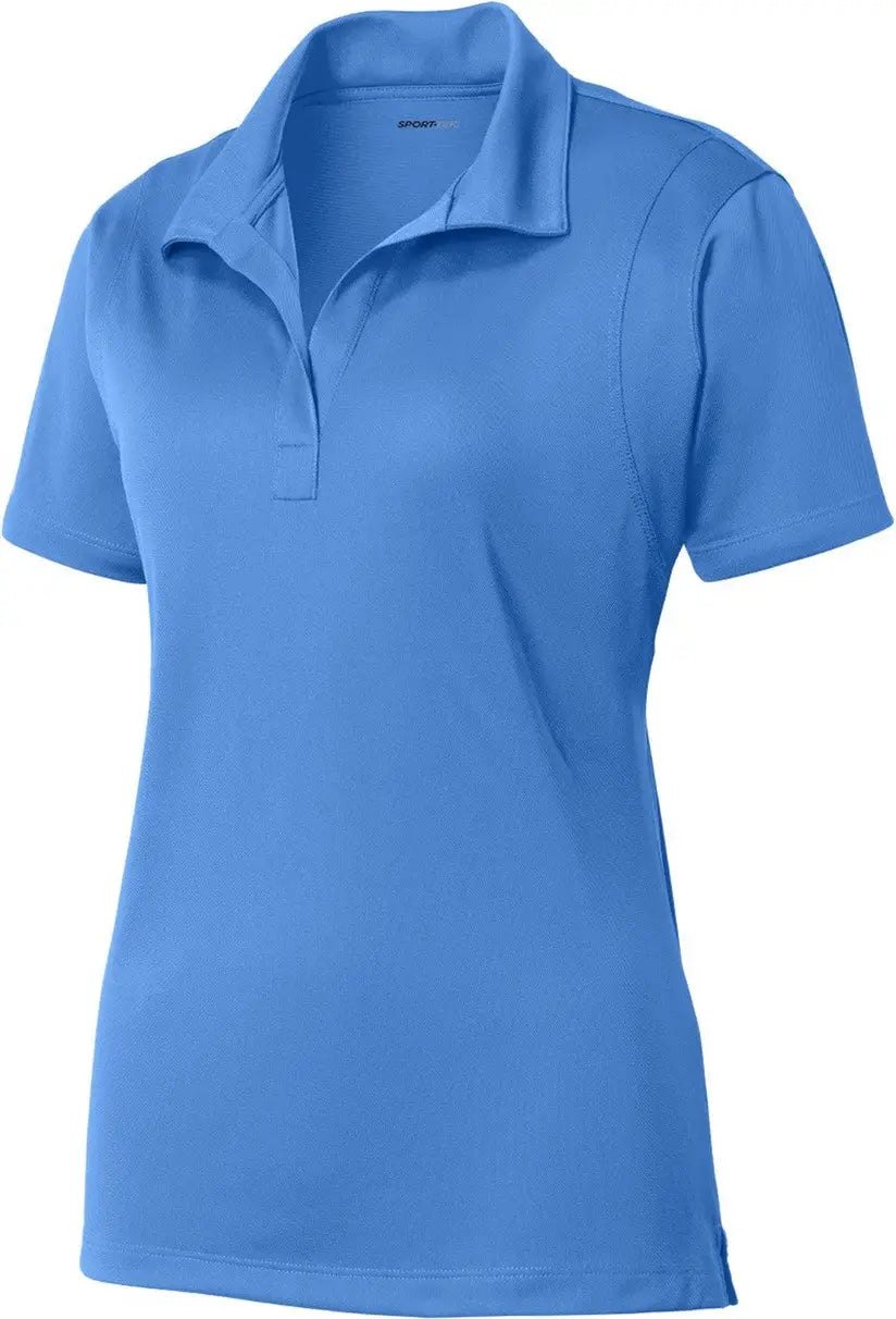 Sport-tek Lst650 Women’s Micropique Sport-wick Polo - Blue Lake