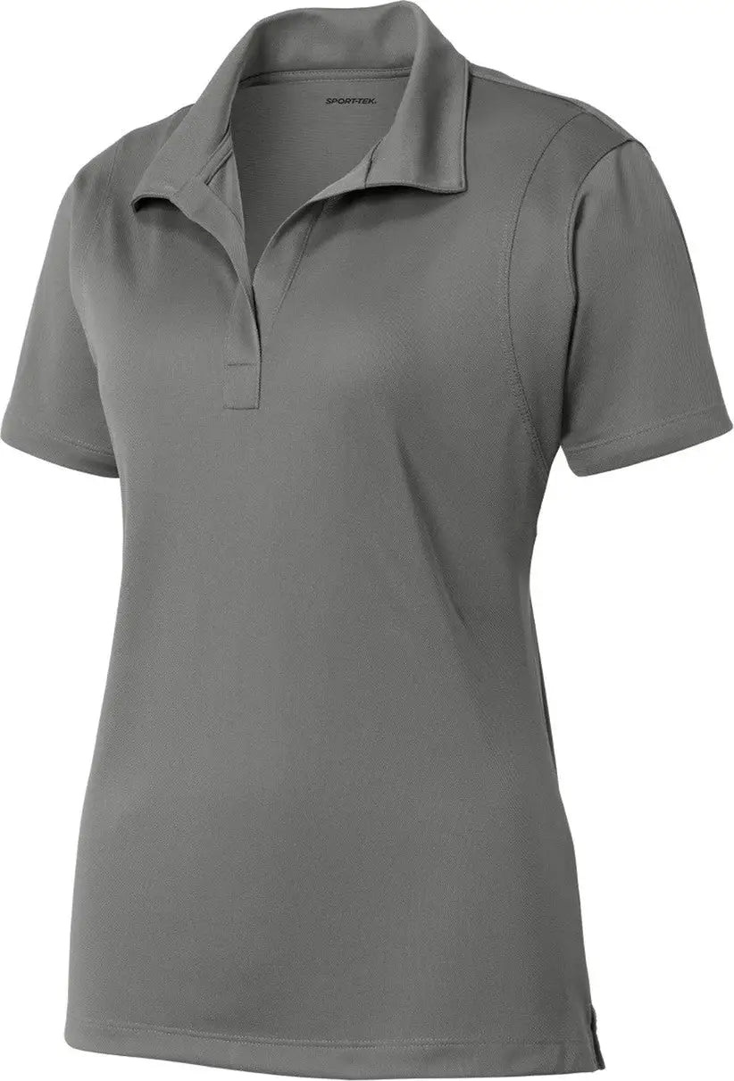 Sport-tek Lst650 Women’s Micropique Sport-wick Polo - Gray Concrete