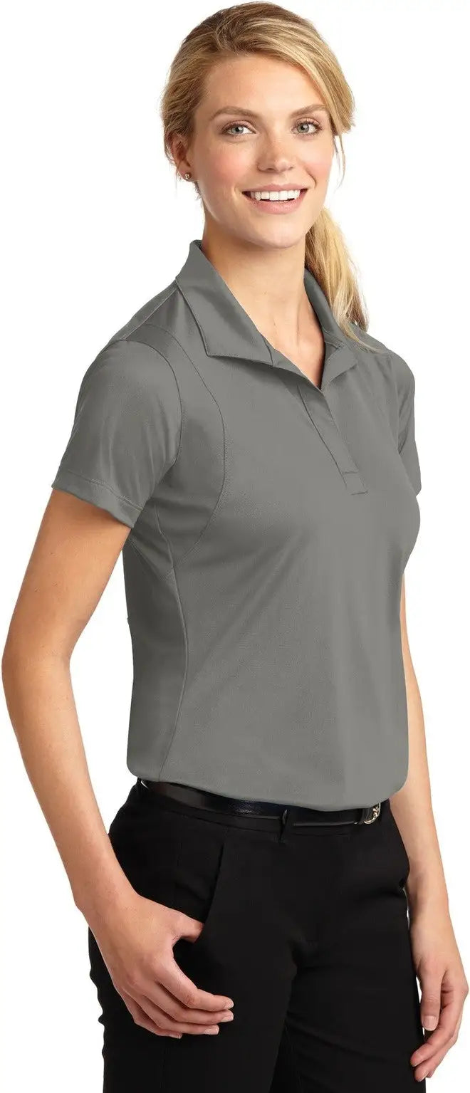Sport-tek Lst650 Women’s Micropique Sport-wick Polo - Gray Concrete