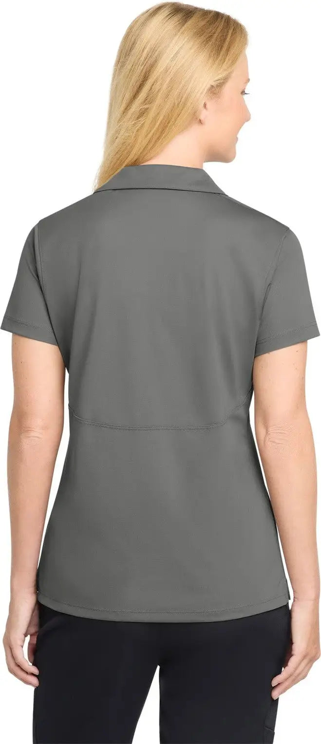 Sport-tek Lst650 Women’s Micropique Sport-wick Polo - Gray Concrete