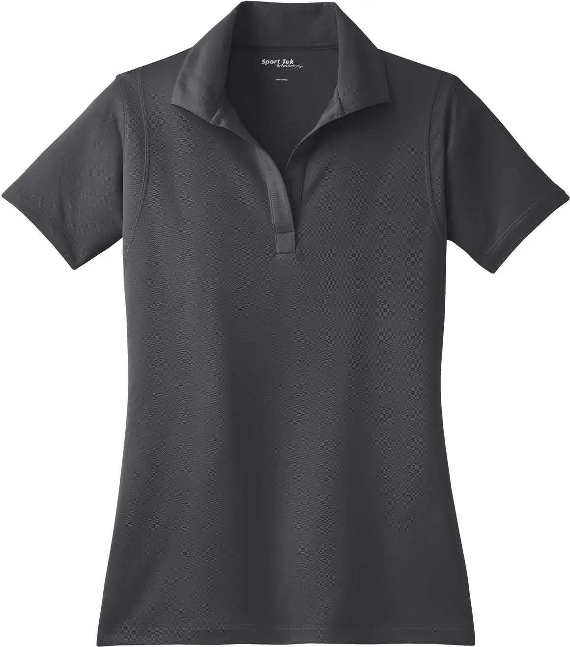 Sport-tek Lst650 Women’s Micropique Sport-wick Polo - Iron Grey