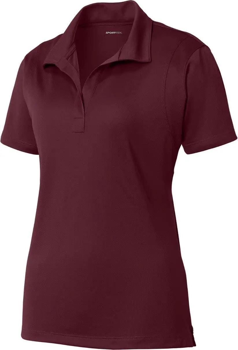 Sport-tek Lst650 Women’s Micropique Sport-wick Polo - Maroon