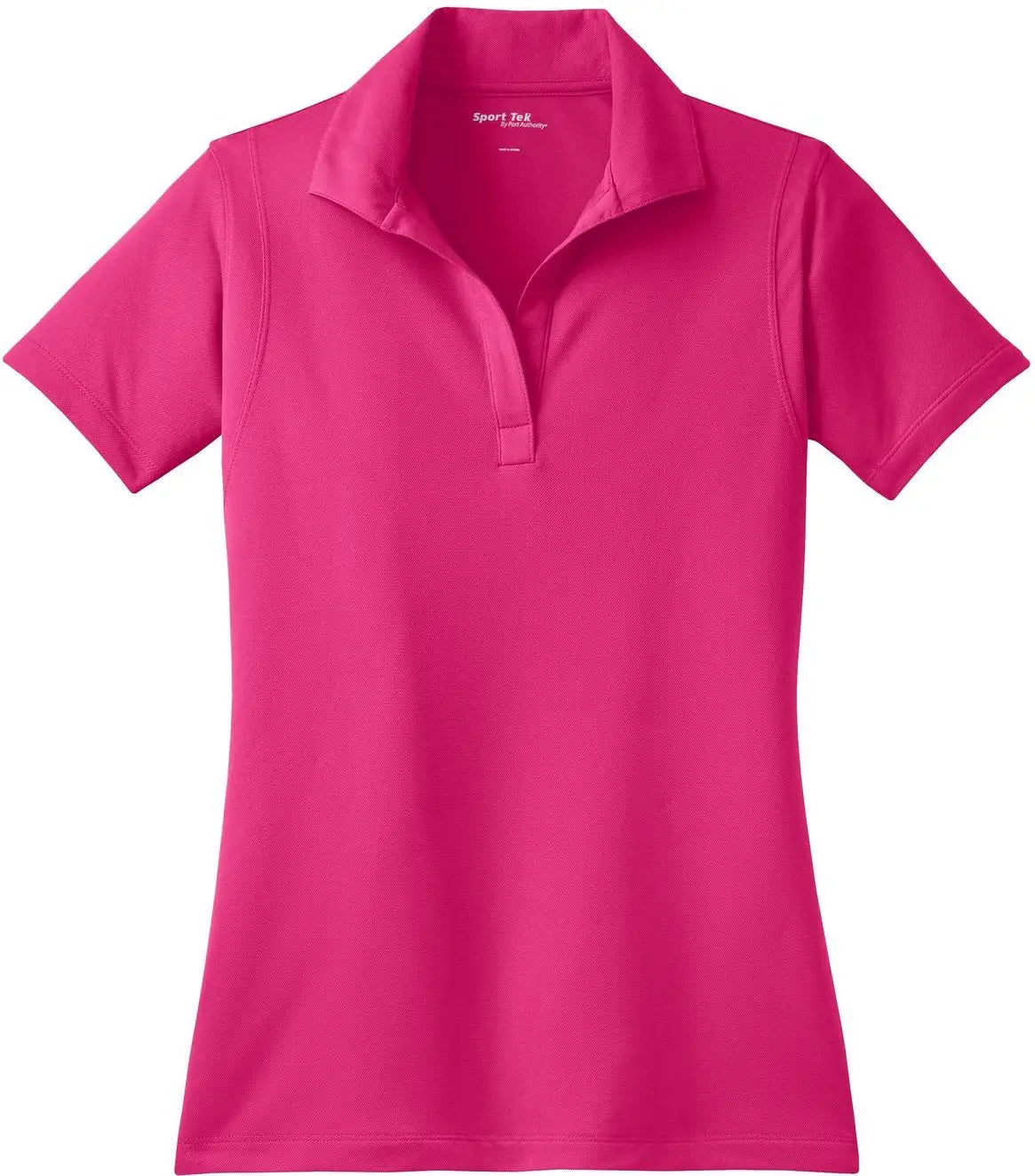Sport-tek Lst650 Women’s Micropique Sport-wick Polo - Pink Raspberry