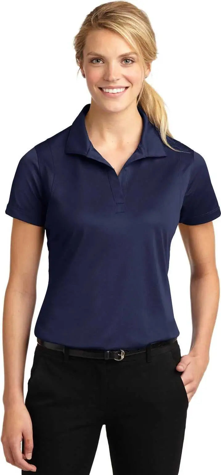Sport-tek Lst650 Women’s Micropique Sport-wick Polo - True Navy
