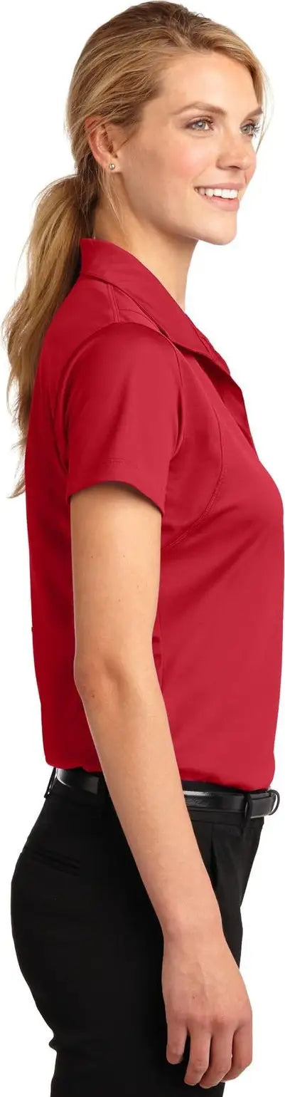 Sport-tek Lst650 Women’s Micropique Sport-wick Polo - True Red