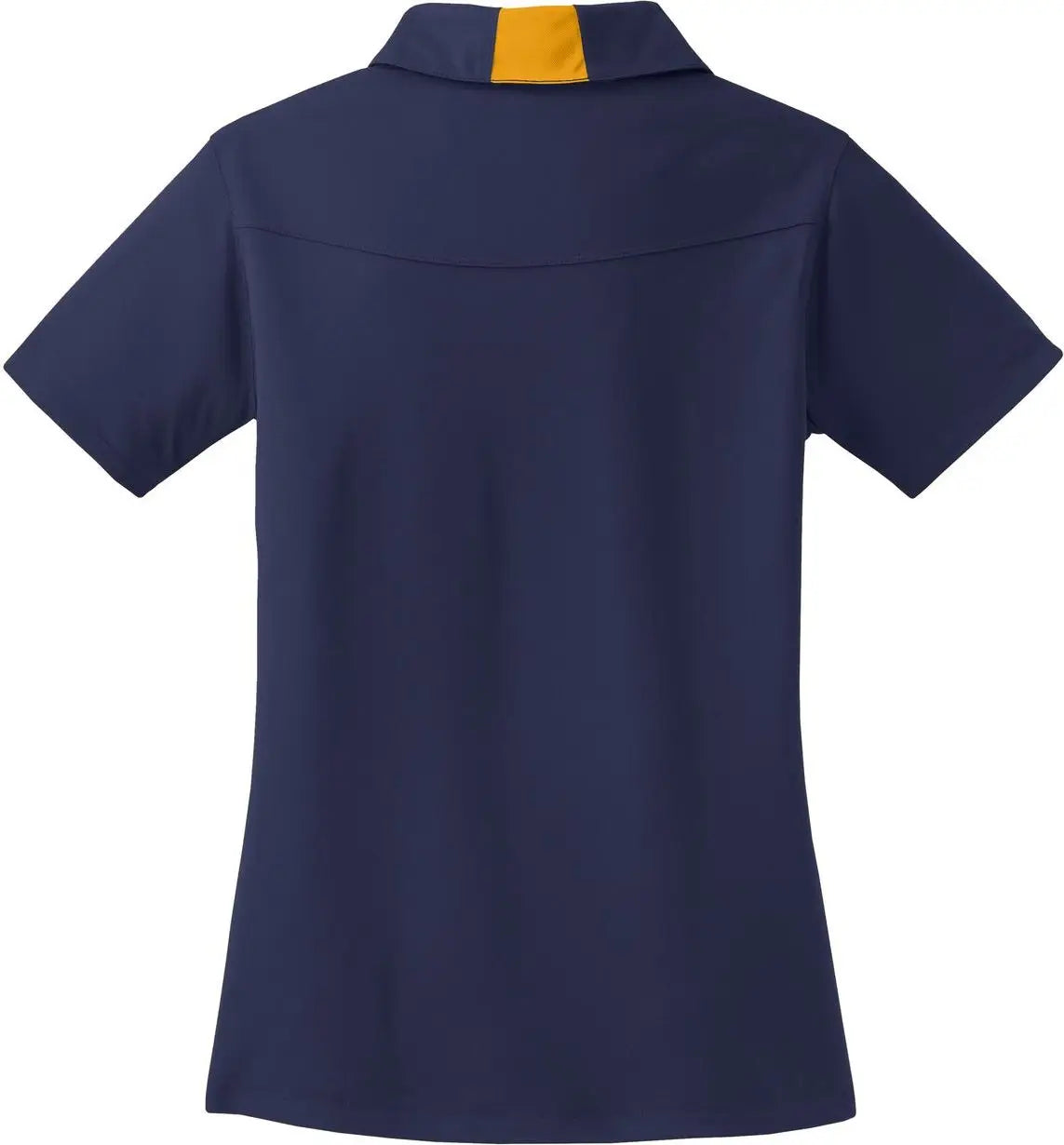 Sport-tek Lst655 Women’s Side Blocked Micropique Sport-wick Polo - True Navy Gold