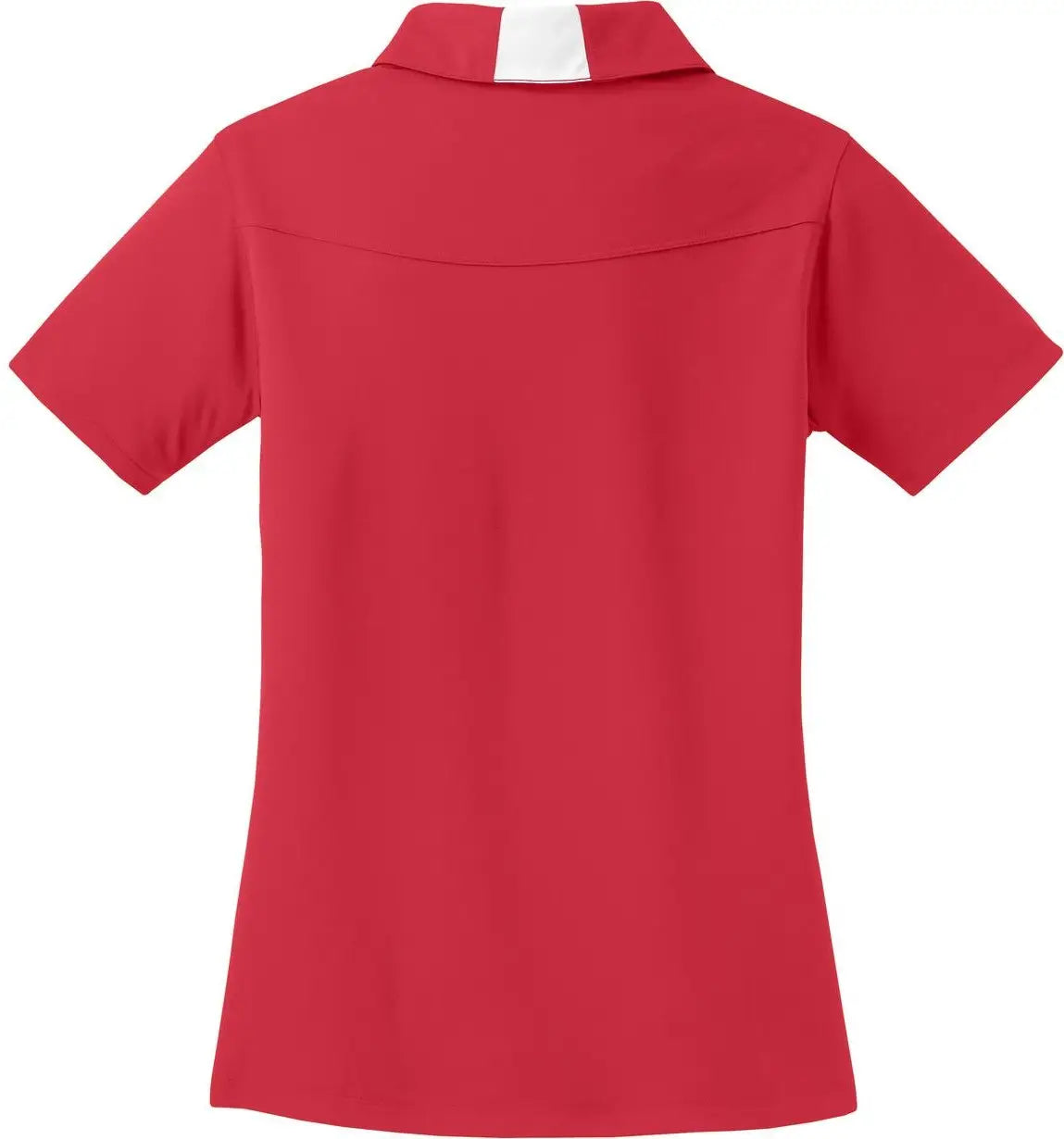 Sport-tek Lst655 Women’s Side Blocked Micropique Sport-wick Polo - True Red White - Red/ / Ladies Xs