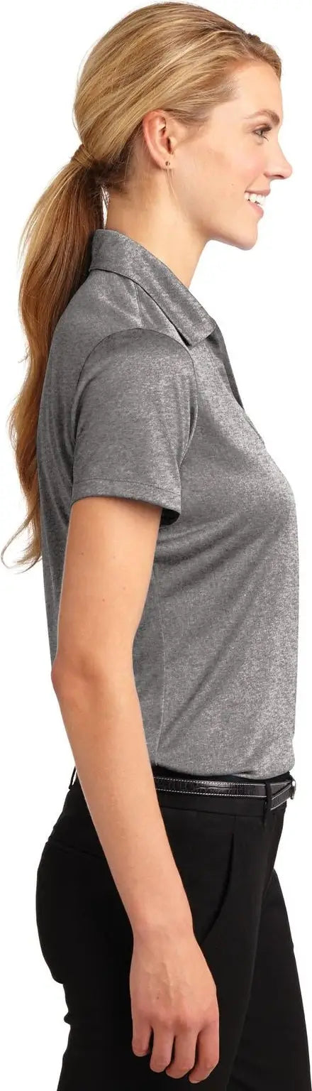 Sport-tek Lst660 Women’s Heather Contender Polo - Vintage