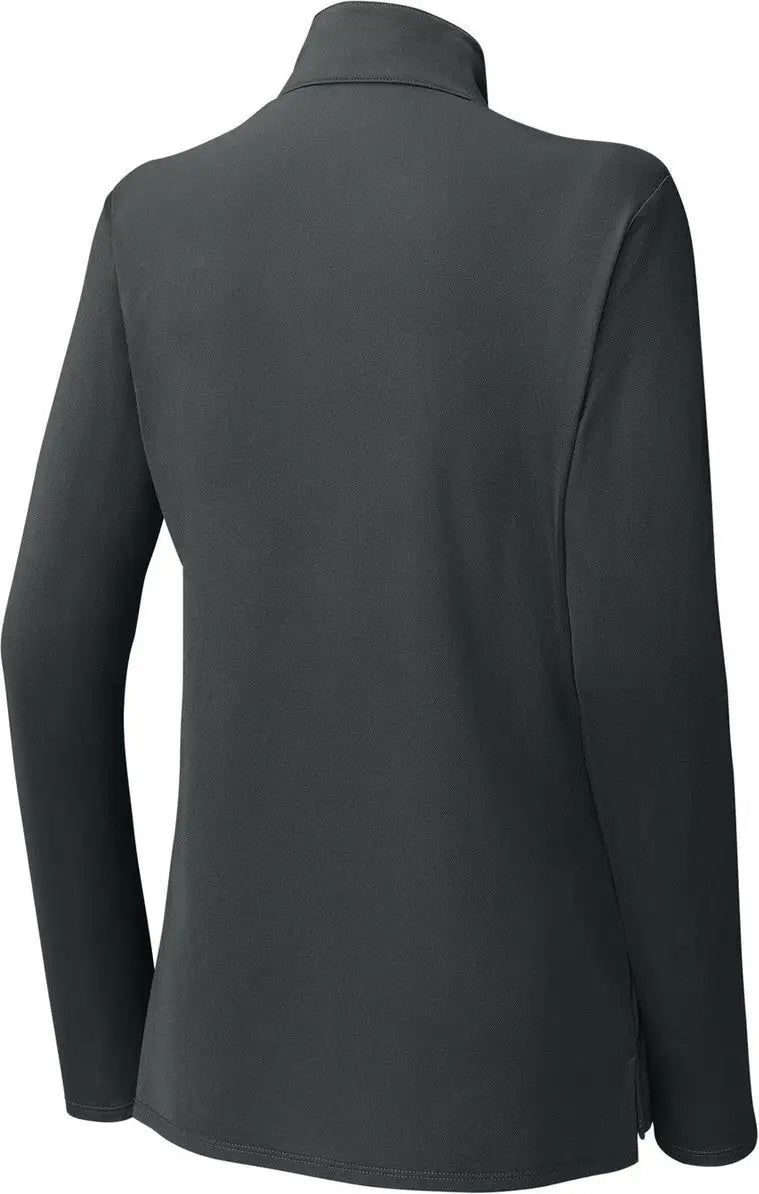 Sport-tek Lst672 Women’s Micropique Sport-wick 1/4-zip - Iron Gray