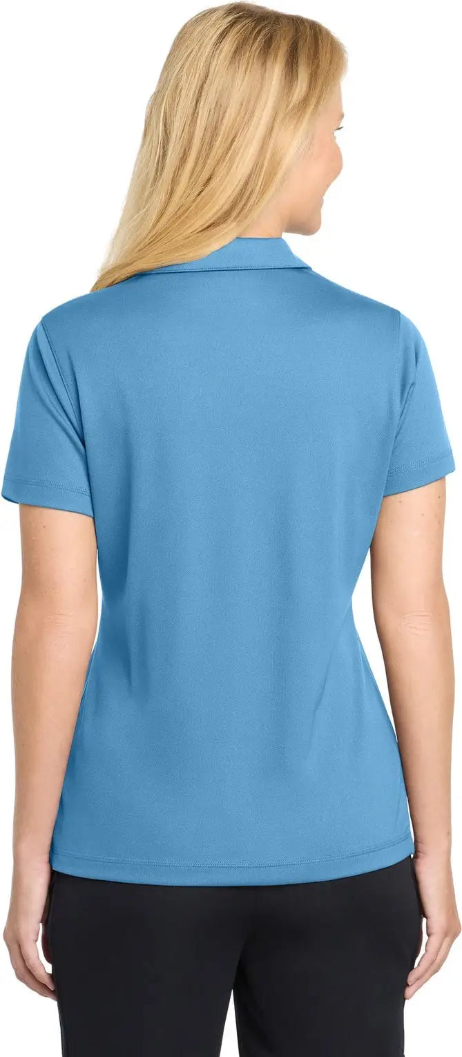 Sport-tek Lst680 Women’s Posicharge Micro-mesh Polo - Carolina Blue