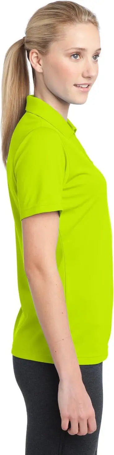 Sport-tek Lst680 Women’s Posicharge Micro-mesh Polo - Citron