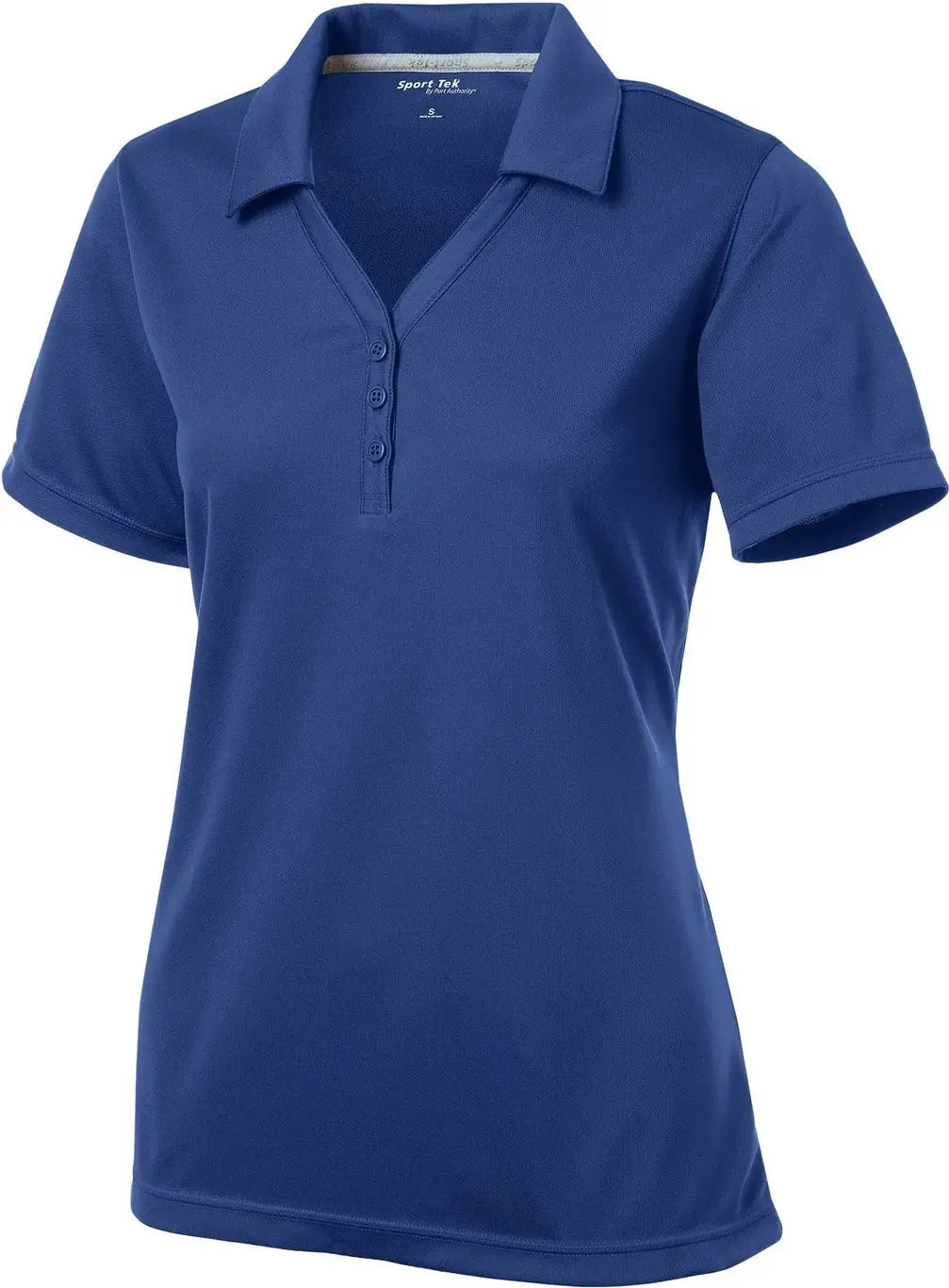 Sport-tek Lst680 Women’s Posicharge Micro-mesh Polo - True Royal