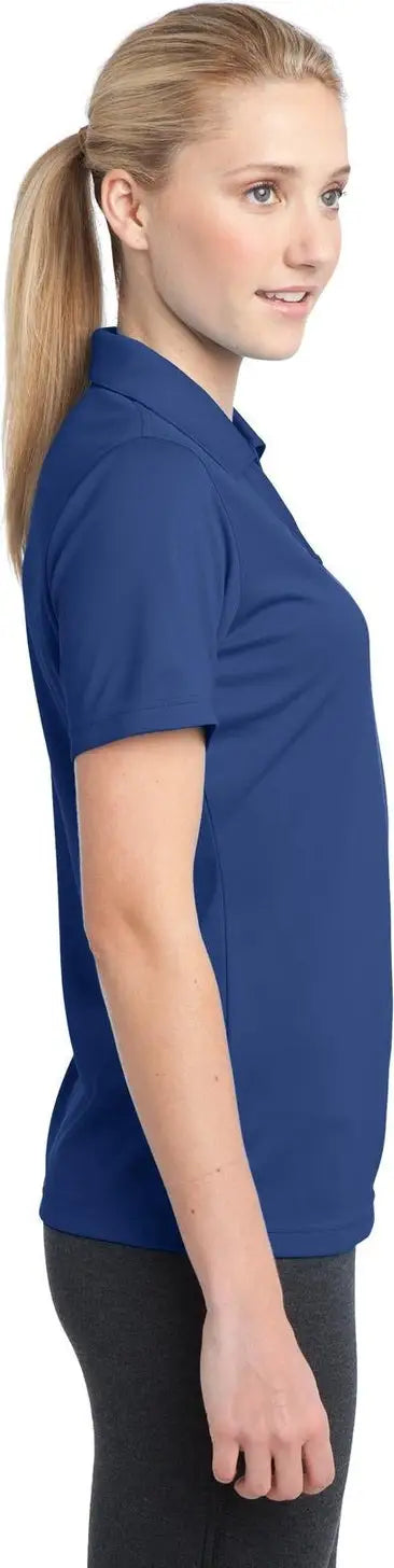 Sport-tek Lst680 Women’s Posicharge Micro-mesh Polo - True Royal