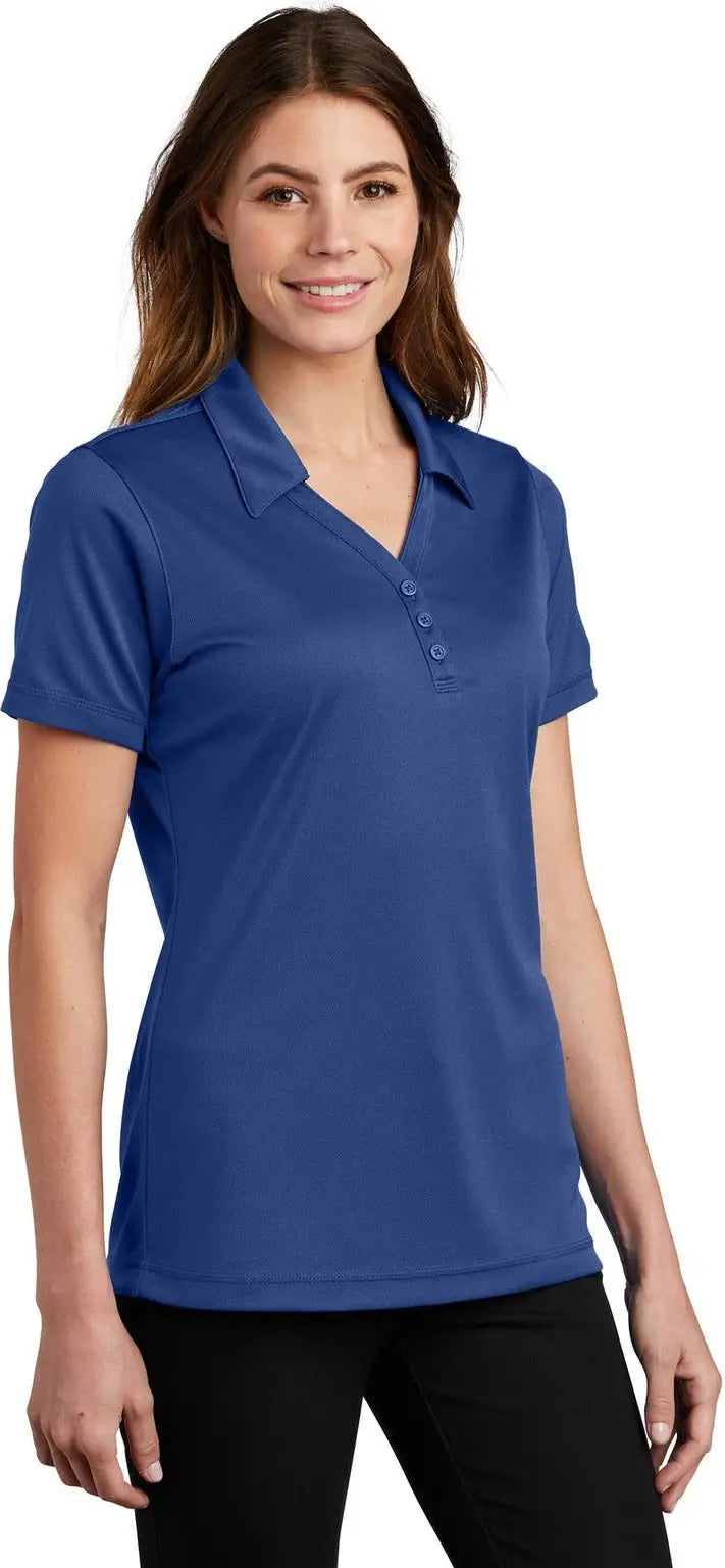 Sport-tek Lst680 Women’s Posicharge Micro-mesh Polo - True Royal
