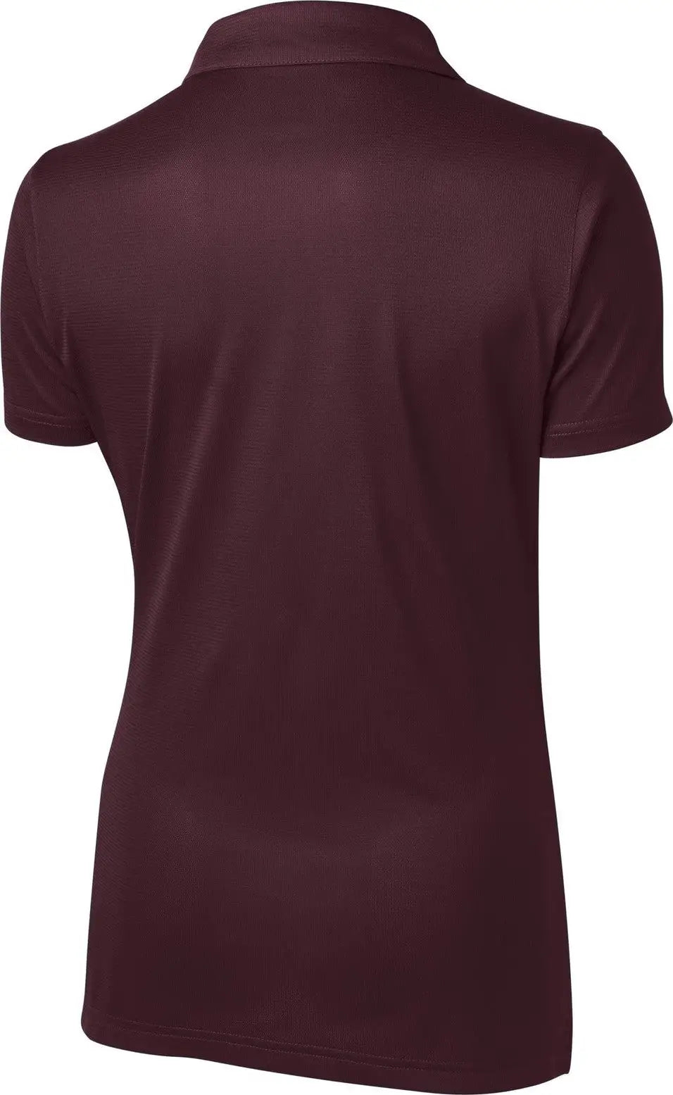 Sport-tek Lst690 Women’s Posicharge Active Textured Polo - Maroon
