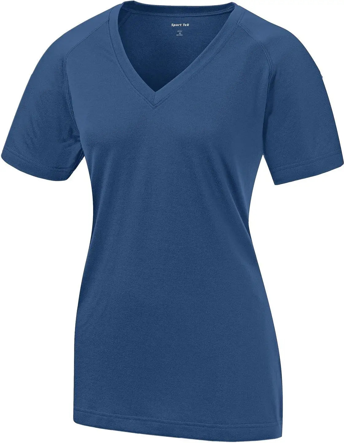 Sport-tek Lst700 Women’s Ultimate Performance V-neck - Dark Denim - Ladies Xs