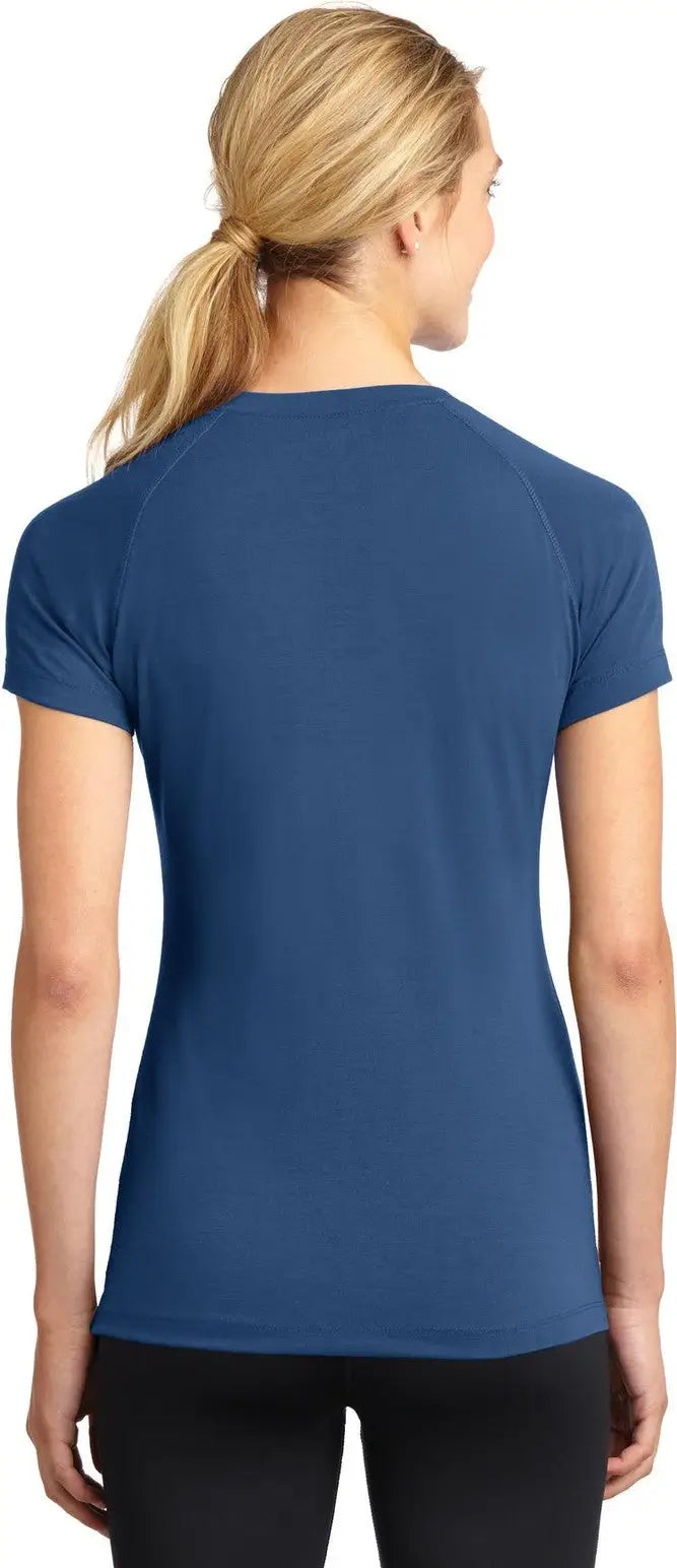 Sport-tek Lst700 Women’s Ultimate Performance V-neck - Dark Denim
