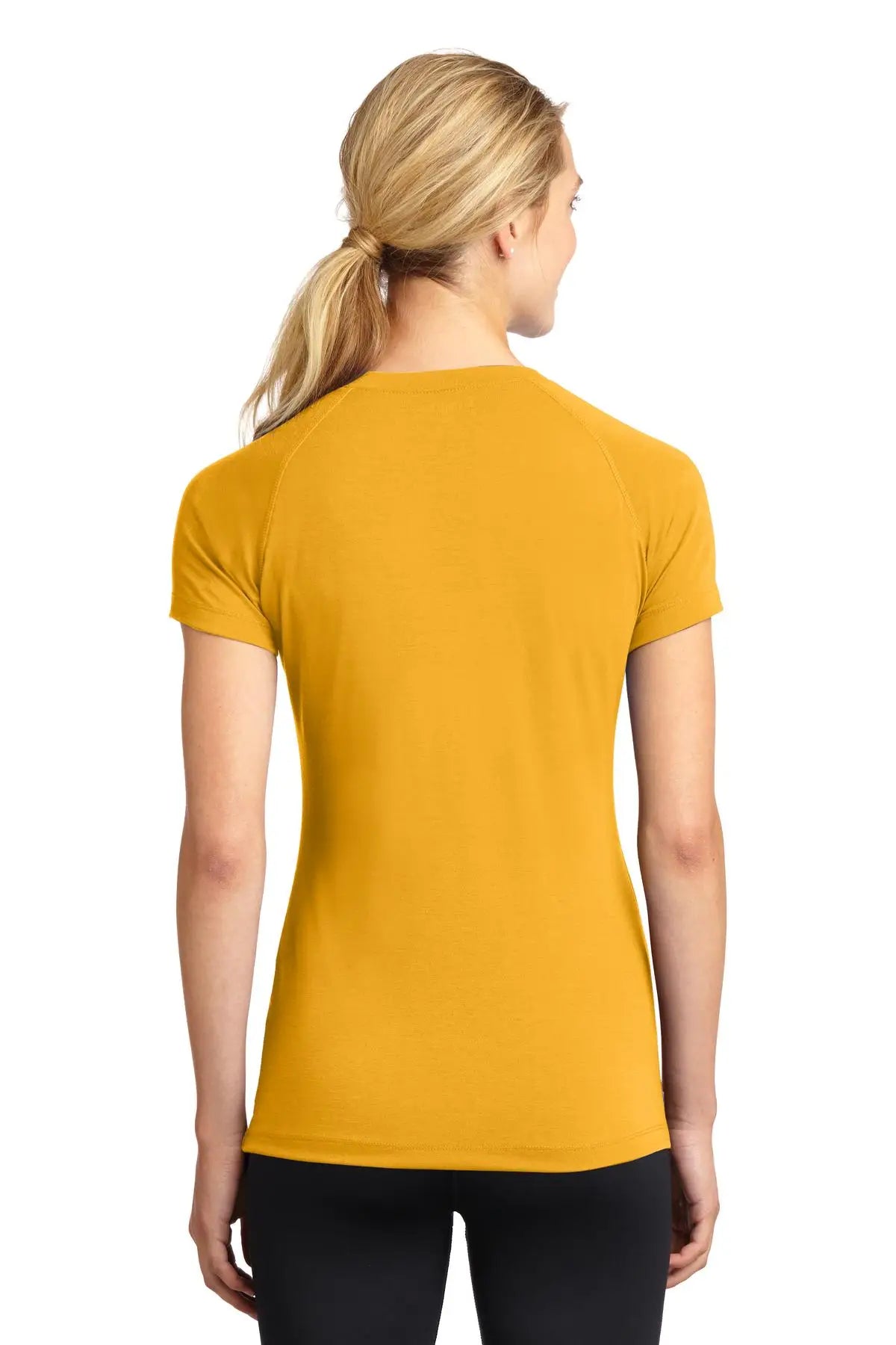 Sport-tek Lst700 Women’s Ultimate Performance V-neck - Gold