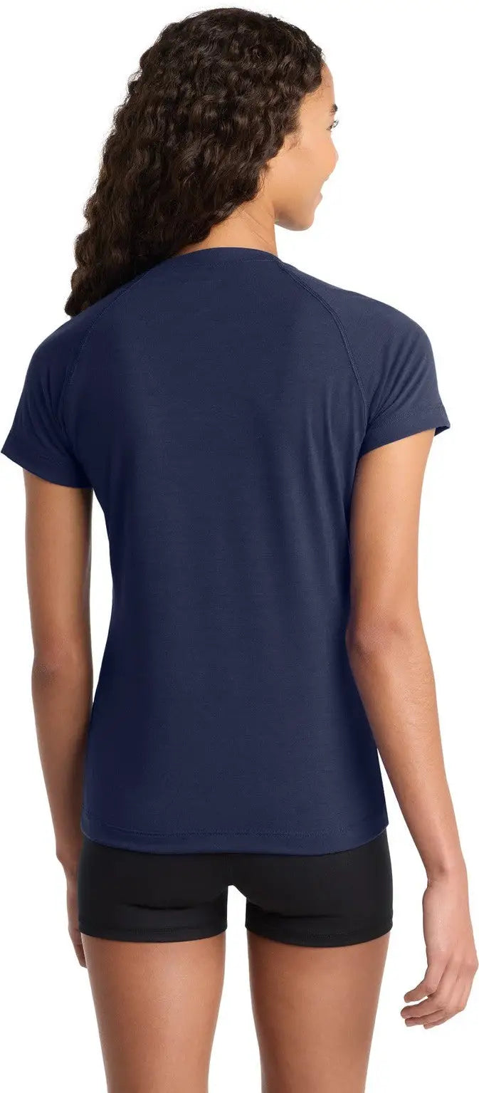 Sport-tek Lst700 Women’s Ultimate Performance V-neck - True Navy