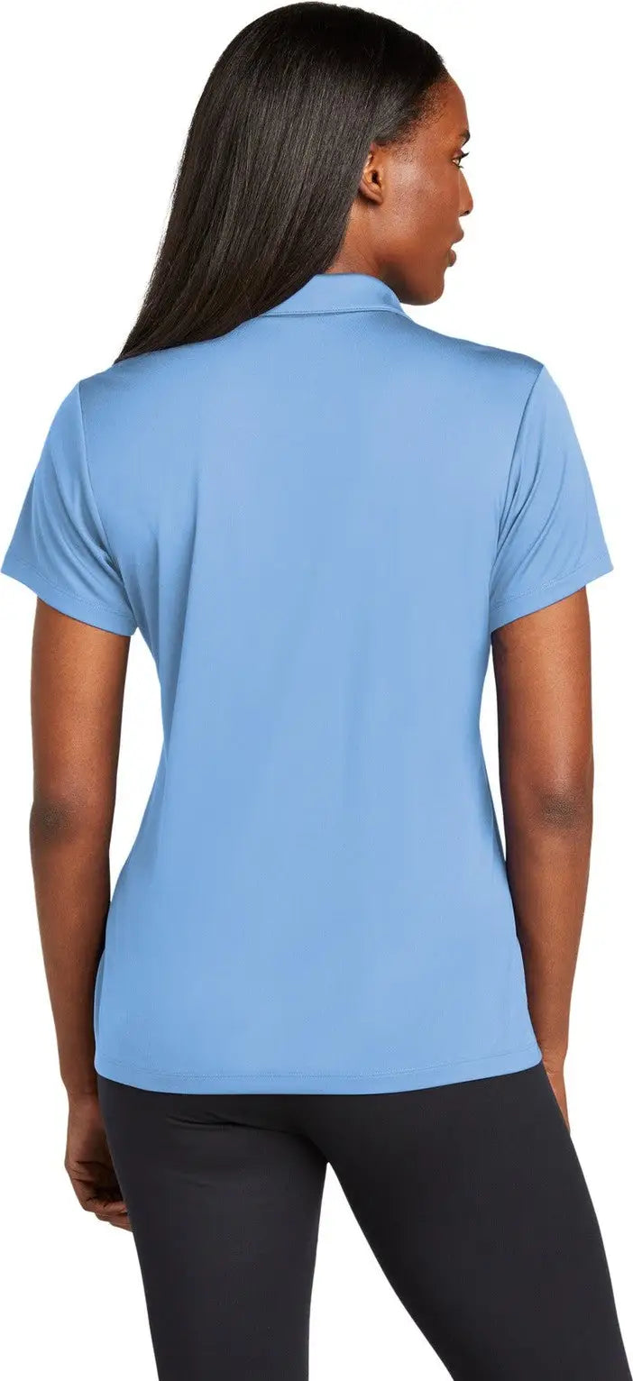 Sport-tek Lst725 Women’s Posicharge Re-compete Polo - Carolina Blue