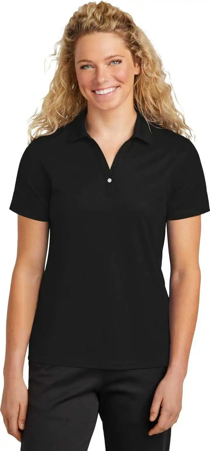 Sport-tek Lst740 Ladies Uv Micropique Polo - Black