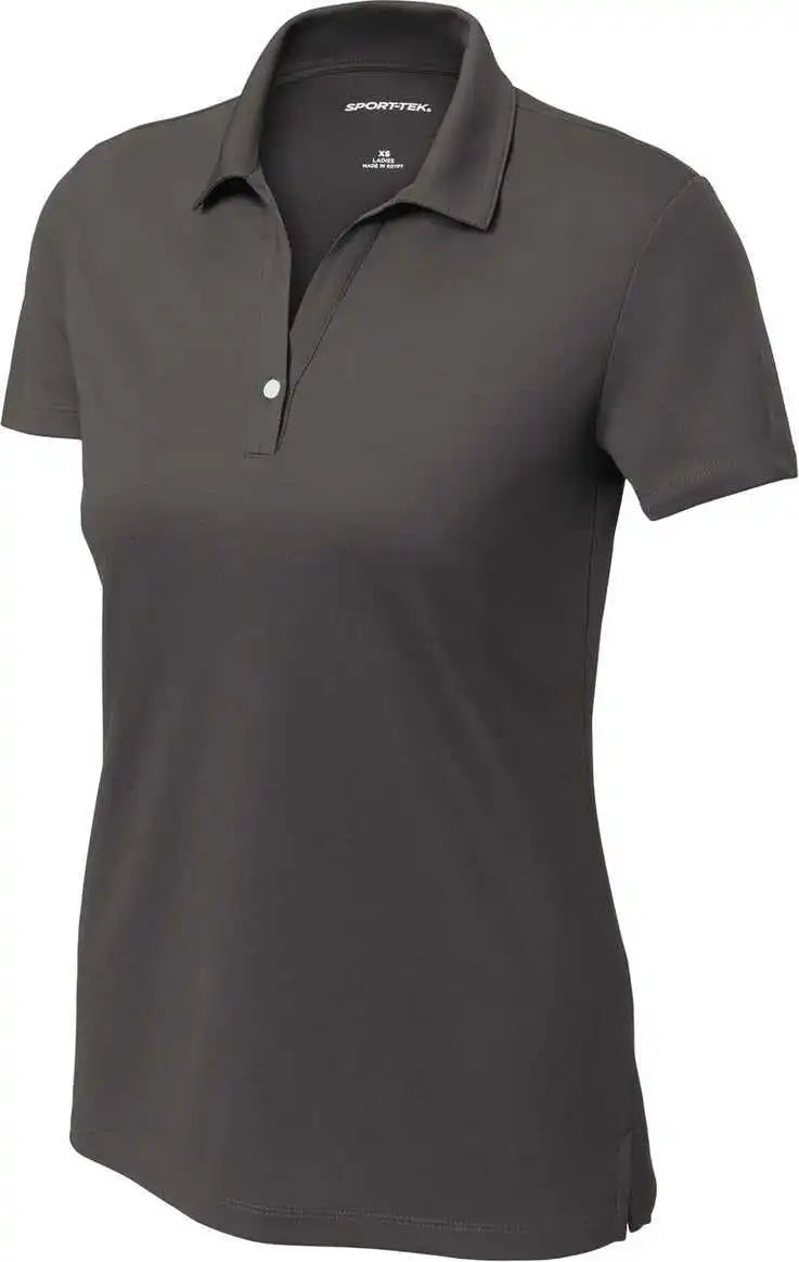 Sport Tek Lst740 Ladies Uv Micropique Polo Graphite