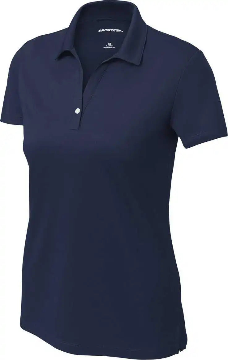 Sport Tek Lst740 Ladies Uv Micropique Polo True Navy