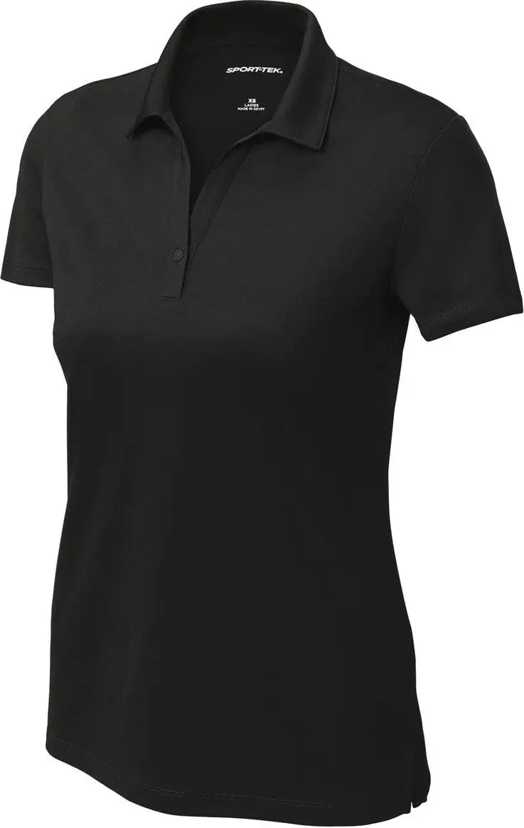 Sport-tek Lst740 Women’s Uv Micropique Polo - Black