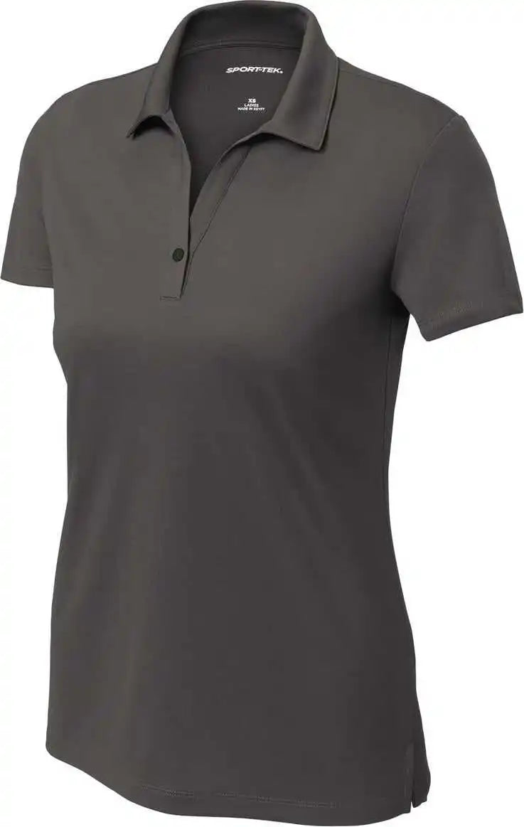 Sport-tek Lst740 Women’s Uv Micropique Polo - Graphite