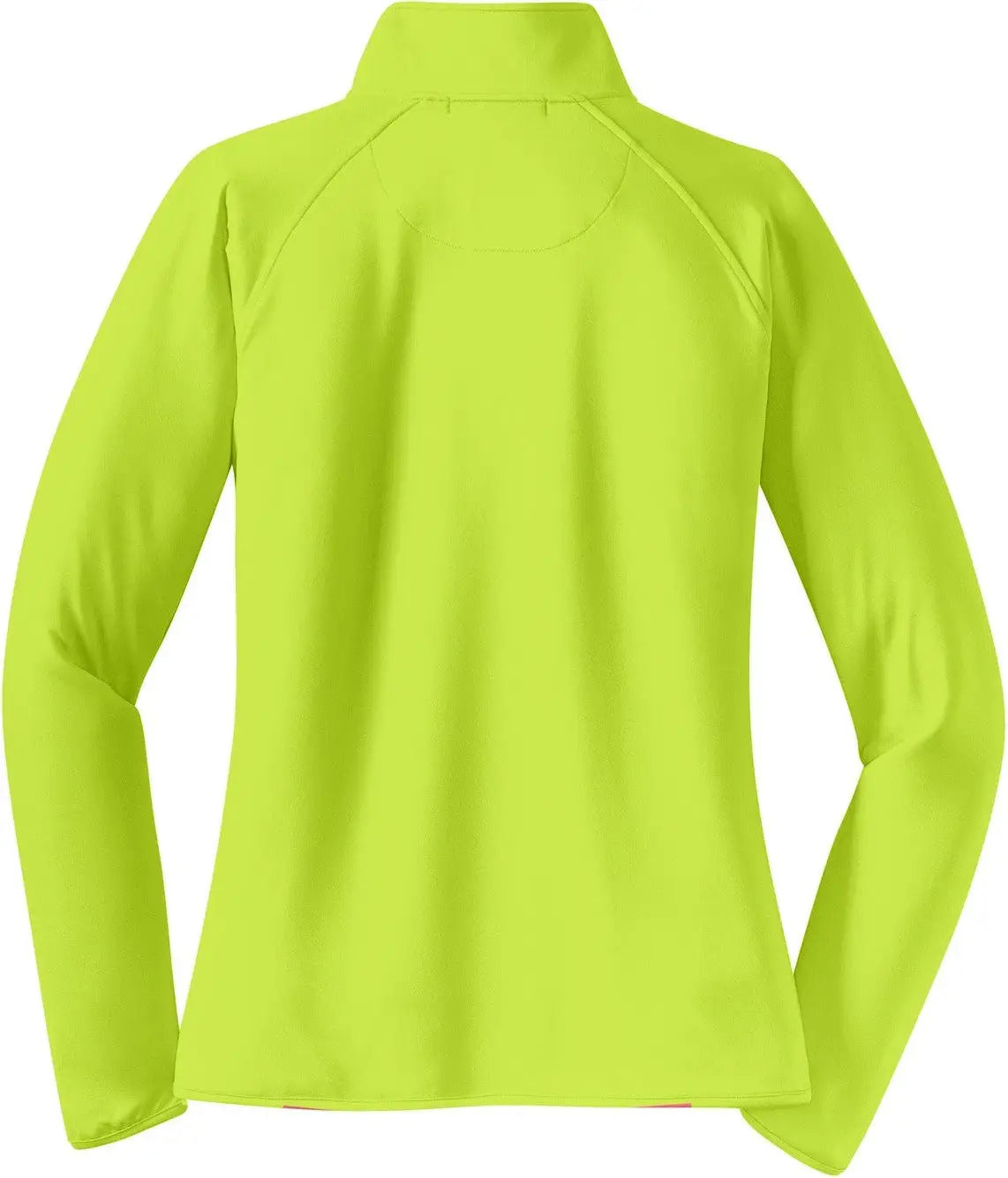 Sport-tek Lst850 Women’s Sport-wick Stretch 1/4-zip Pullover - Charge Green
