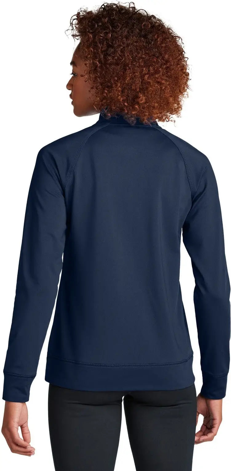 Sport-tek Lst857 Women’s Sport-wick Stretch Full-zip Cadet Jacket - True Navy