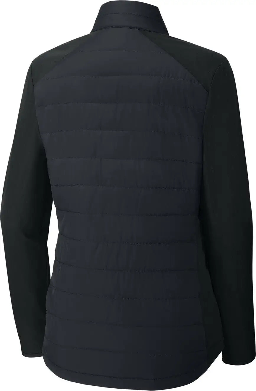 Sport-tek Lst940 Women’s Teknical Hybrid Jacket - Black