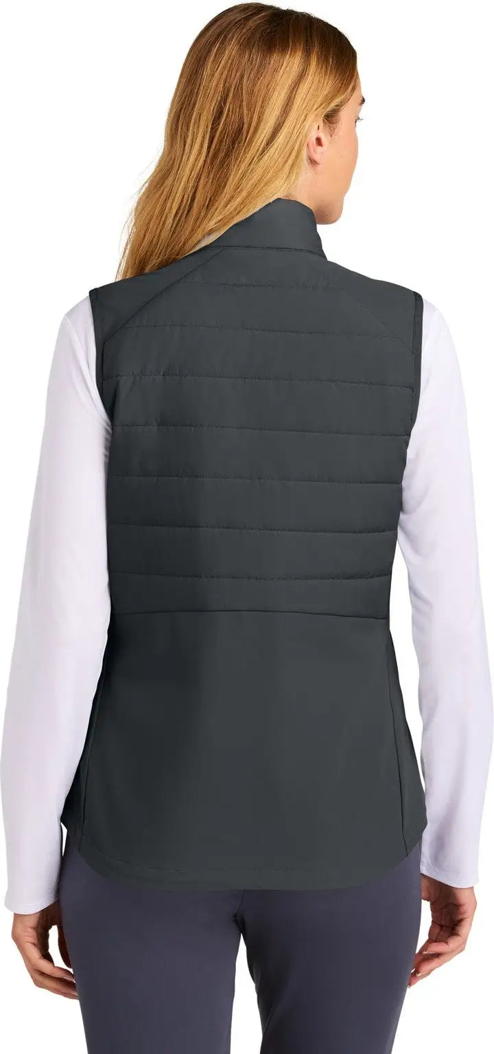 Sport-tek Lst941 Women’s Teknical Hybrid Vest - Iron Gray