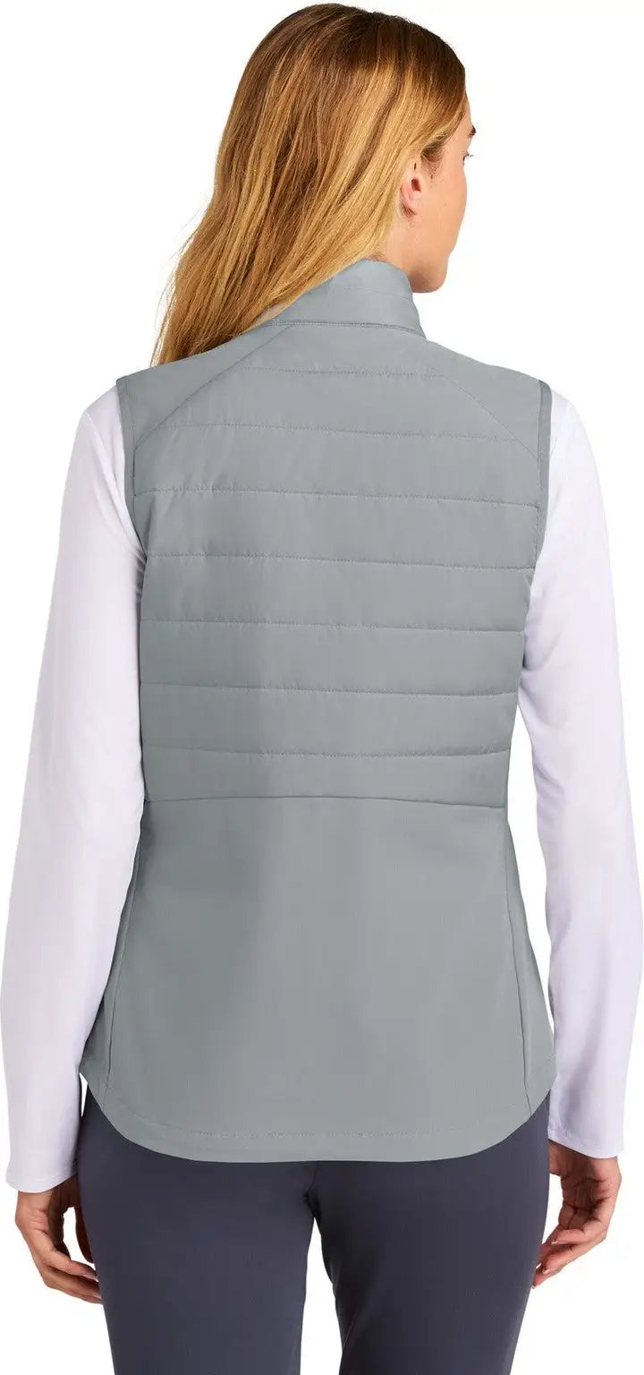 Sport-tek Lst941 Women’s Teknical Hybrid Vest - Silver