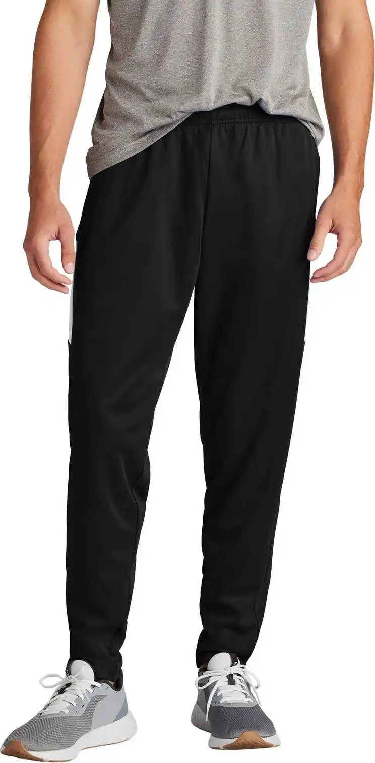 Sport Tek Pst800 Travel Pant Black/ White