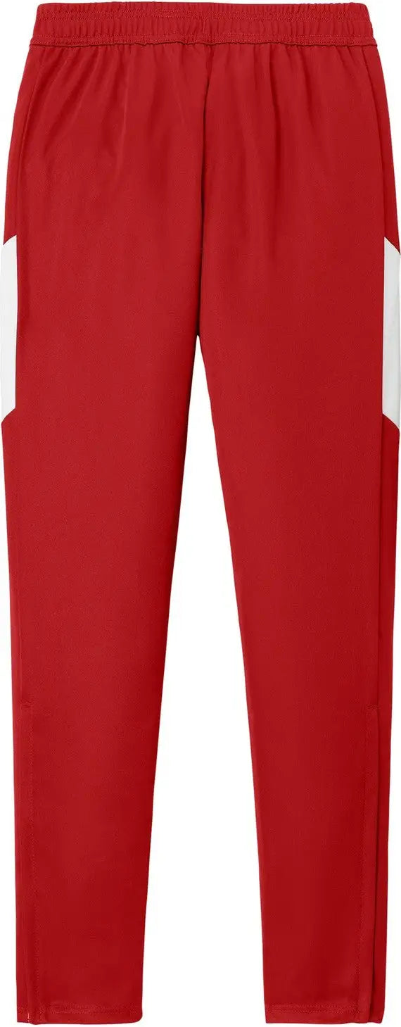 Sport-tek Pst800 Travel Pant - Deep Red White