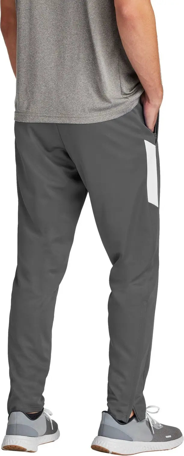 Sport-tek Pst800 Travel Pant - Iron Gray White