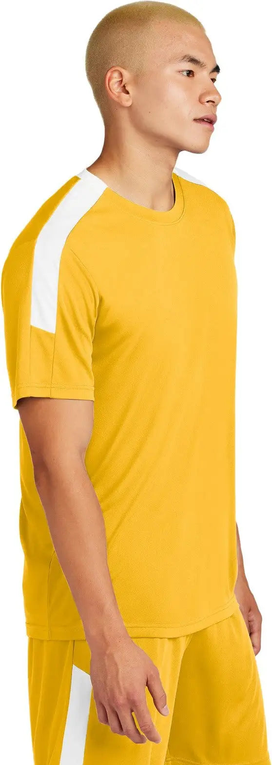 Sport-tek St100 Competitor United Crew - Gold White