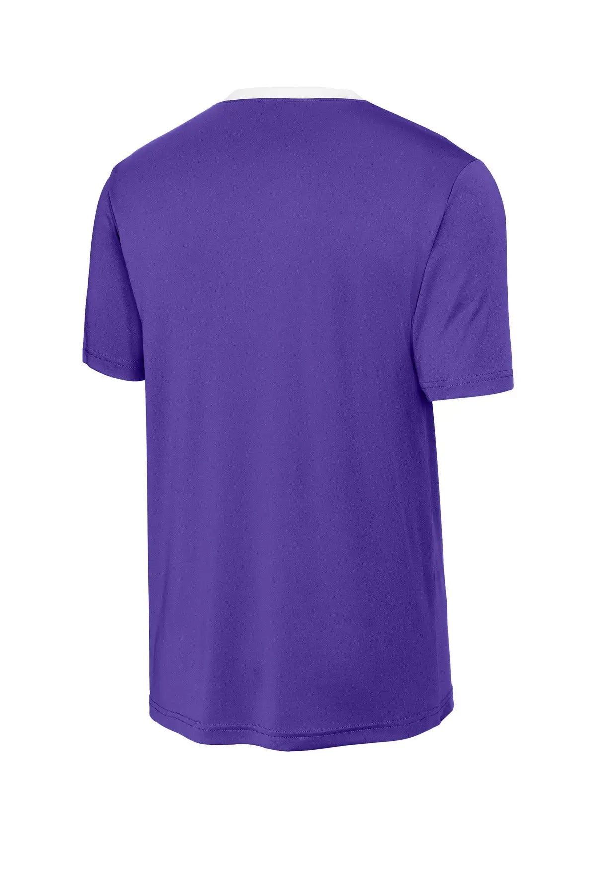 Sport-tek St100 Competitor United Crew - Purple White