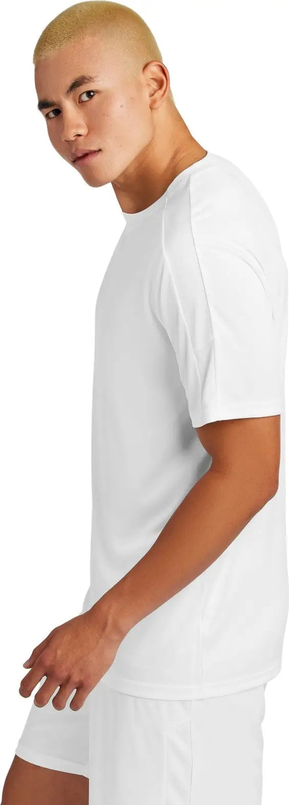 Sport-tek St100 Competitor United Crew - White