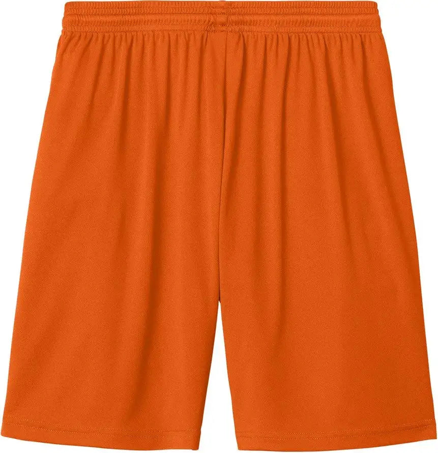 Sport-tek St103 Competitor United 7’’ Short - Deep Orange White