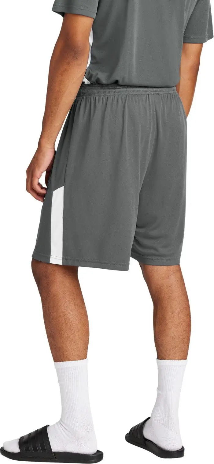 Sport-tek St103 Competitor United 7’’ Short - Iron Gray White