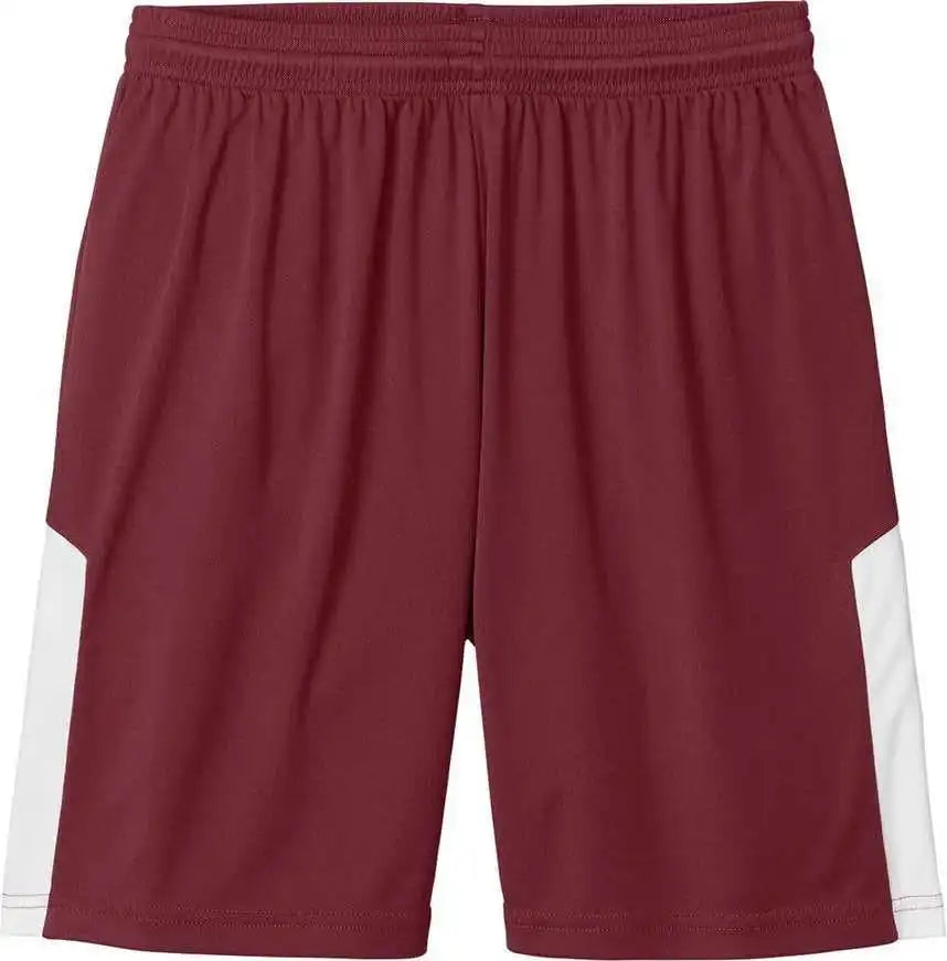 Sport-tek St103 Competitor United 7’’ Short - Mar/white