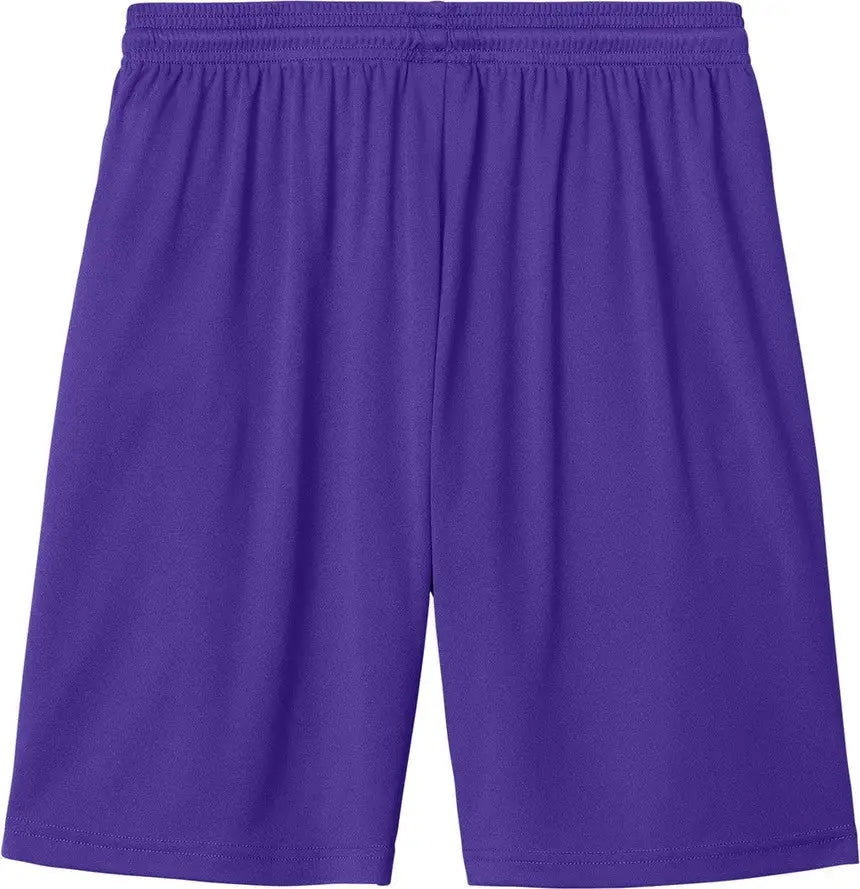 Sport-tek St103 Competitor United 7’’ Short - Purple White - Purple/ / Adult Xs