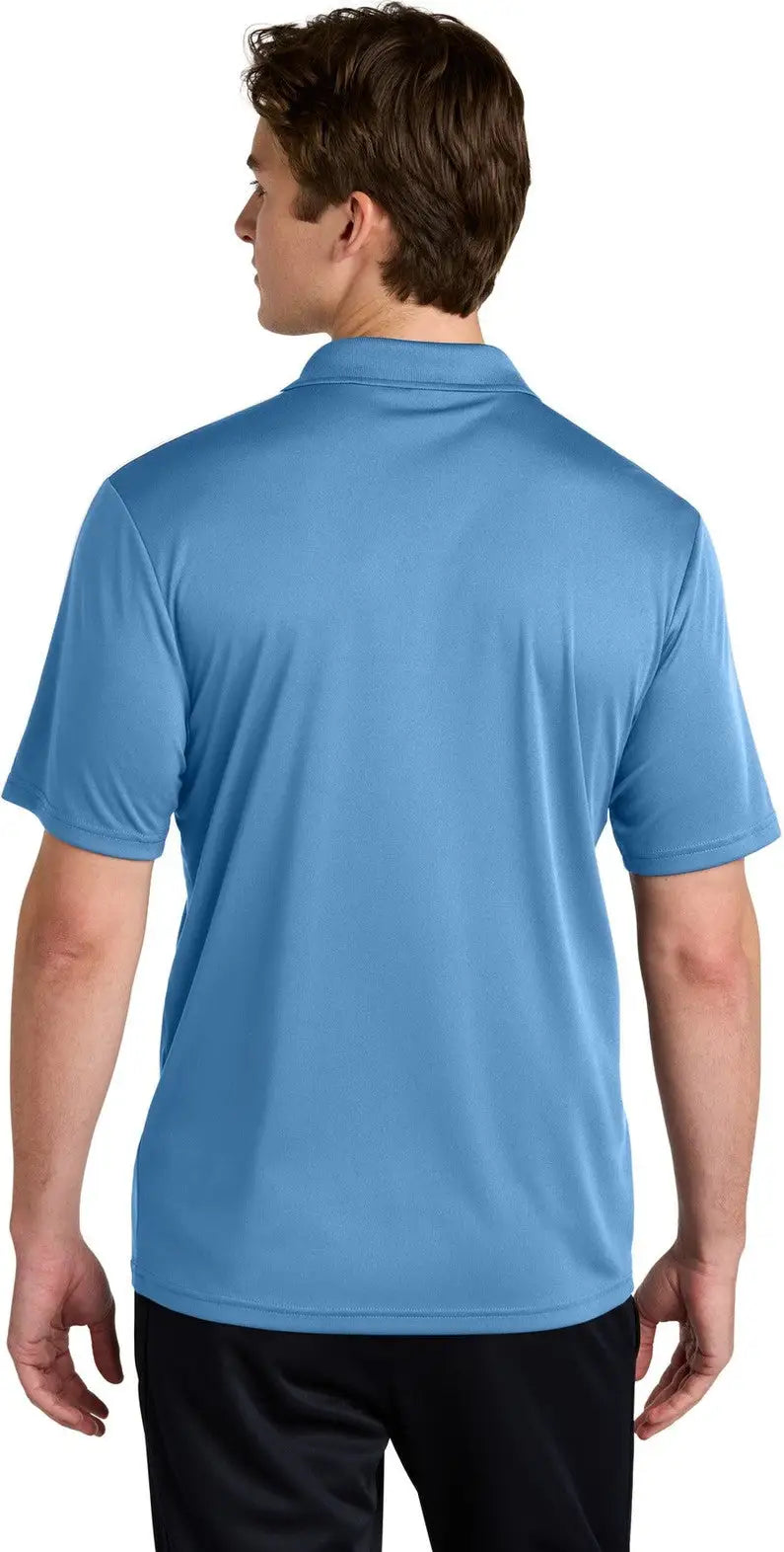 Sport-tek St104 Competitor United Polo - Carolina Blue White