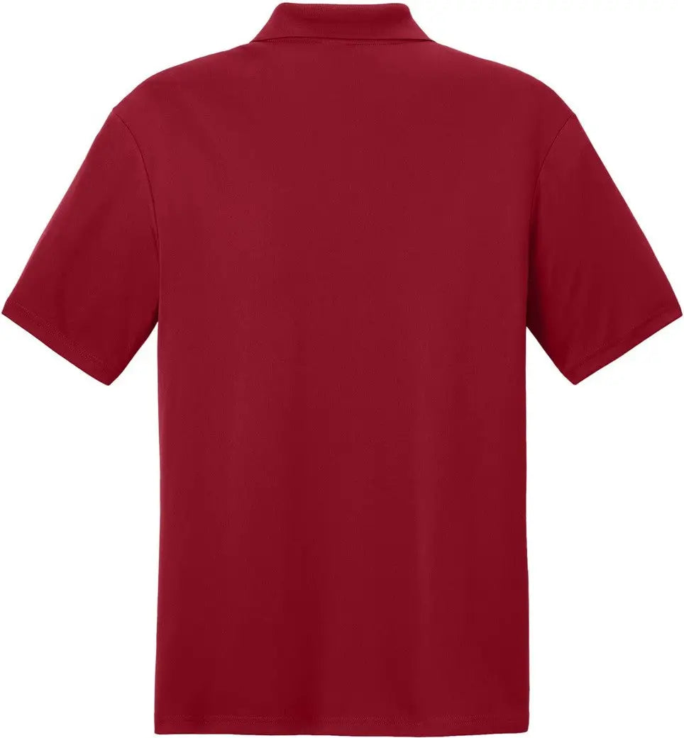 Sport-tek St104 Competitor United Polo - Deep Red White - Red/ / Adult Xs
