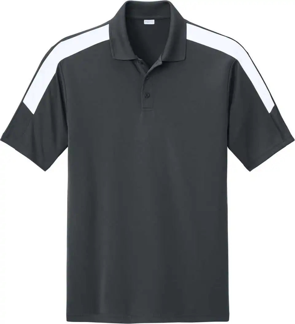 Sport-tek St104 Competitor United Polo - Irgy/white