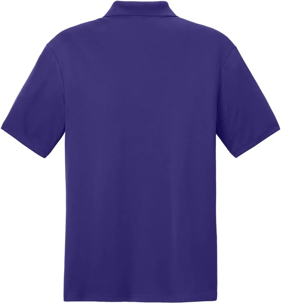 Sport-tek St104 Competitor United Polo - Purple White - Purple/ / Adult Xs