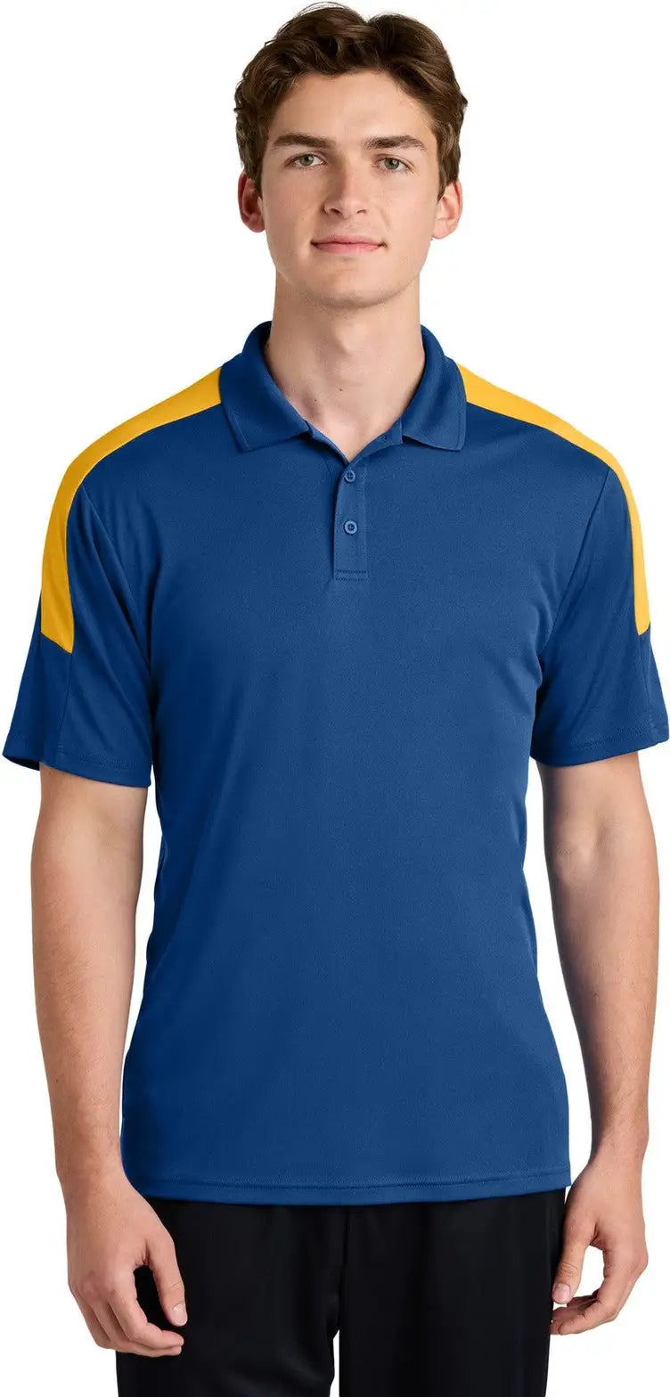 Sport-tek St104 Competitor United Polo - Royal Gold - Royal/ / Adult Xs